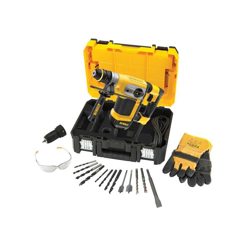 Dewalt Power Tools D25417KT 4kg SDS Plus Combination Hammer 1000W 110V DeWALT Power Tools - Dynamic Drive