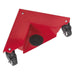 Sealey Corner Transport Dollies Set of 4 150kg Capacity CM4 Sealey - Dynamic Drive