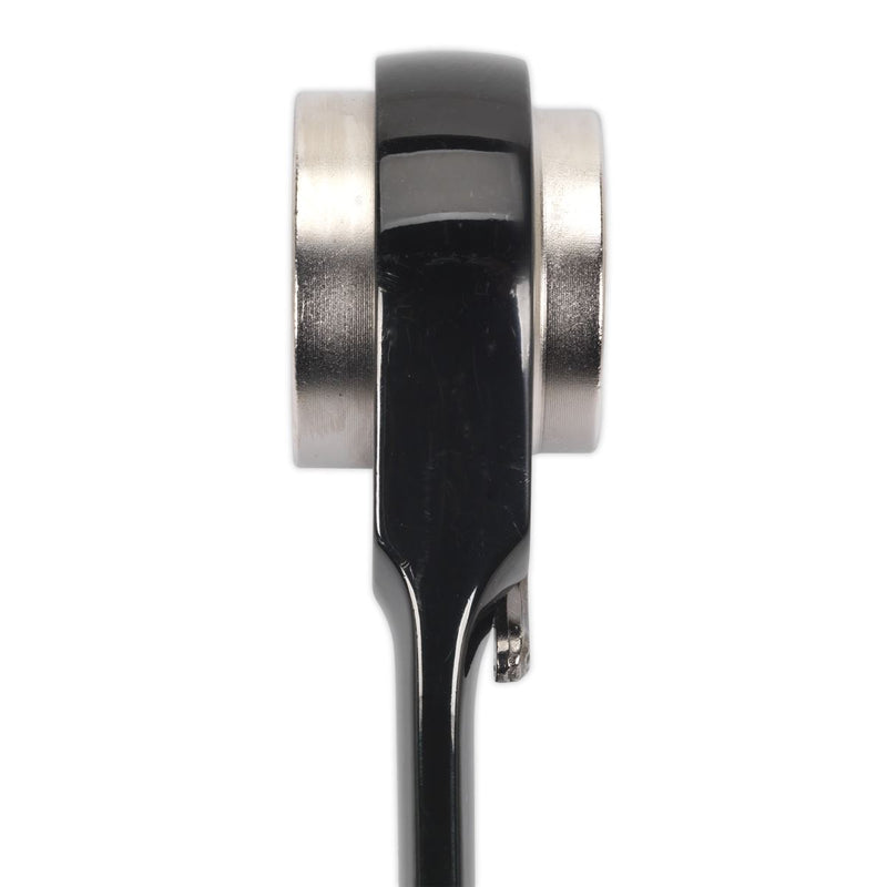 Sealey Ratchet Ring Spanner 4-in-1 Reversible Metric AK7979 Sealey - Dynamic Drive