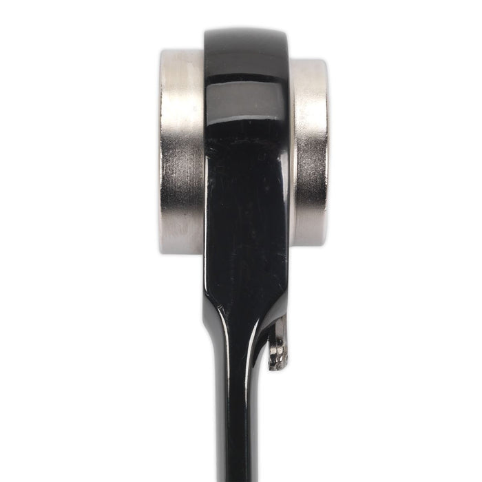Sealey Ratchet Ring Spanner 4-in-1 Reversible Metric AK7979 Sealey - Dynamic Drive