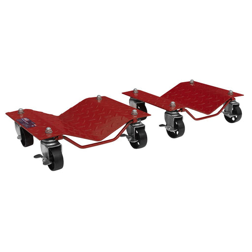 Sealey Wheel Dolly Set 680kg Capacity WS681 Sealey - Dynamic Drive