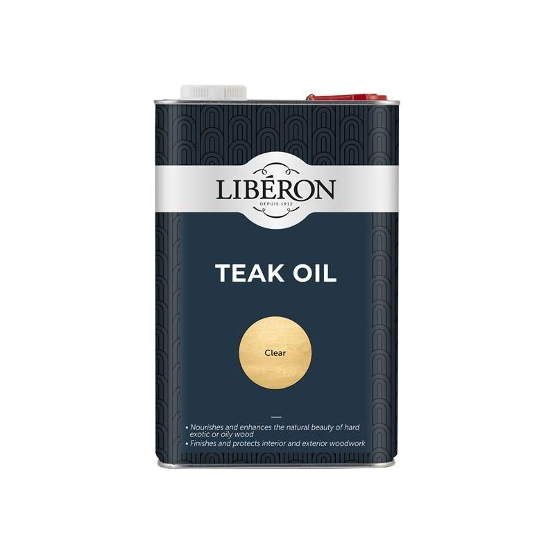 Liberon Teak Oil 5 litre Liberon - Dynamic Drive