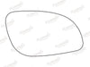 Summit Heated Base Plate With Standard Mirror Glass fits Vauxhall Vectra 02 On RHS Summit - Dynamic Drive
