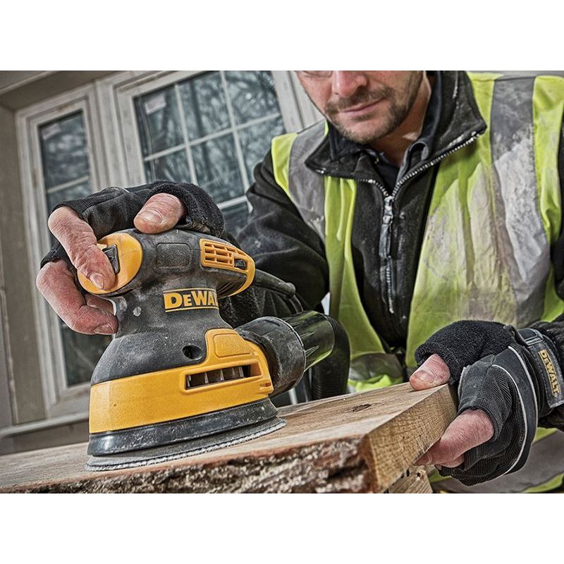 Dewalt Power Tools DWE6423 Random Orbital Sander 125mm 280W 240V DeWALT Power Tools - Dynamic Drive