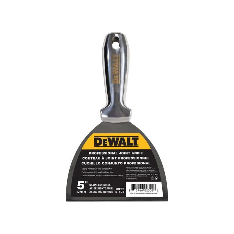 Dewalt Drywall Stainless Steel Jointing/Filling Knife 125mm (5in) DEWALT Drywall - Dynamic Drive