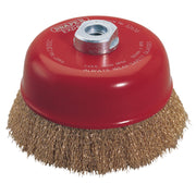 Draper Expert Crimped Wire Cup Brush, 125mm, M14 52638 Draper - Dynamic Drive