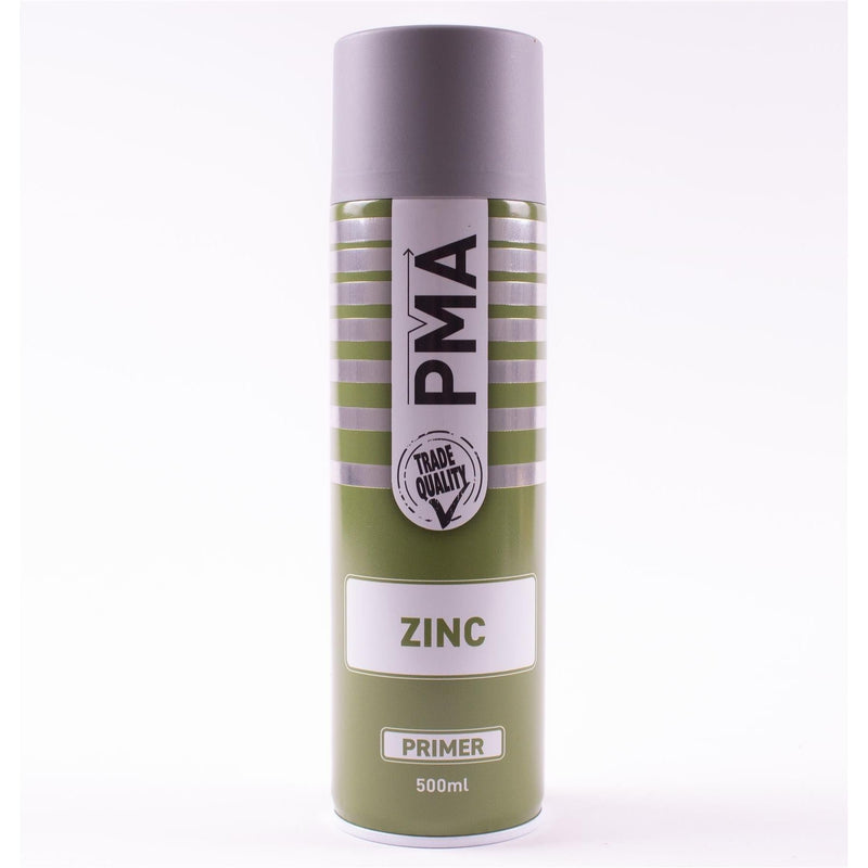 3x Autotek Professional Zinc Primer 500ml Spray Paint High Coverage Autotek - Dynamic Drive