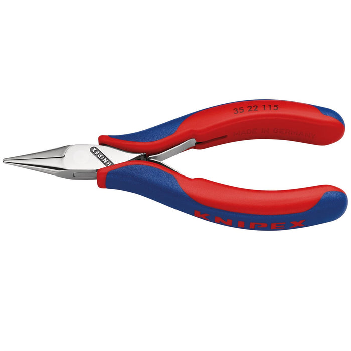 Draper Knipex 35 22 115 Electronics Flat-Round Jaw Pliers, 115mm 27699 Draper - Dynamic Drive