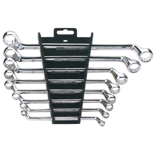 Draper HI-TORQ Deep Offset Metric Ring Spanner Set (8 Piece) 64607 Draper - Dynamic Drive