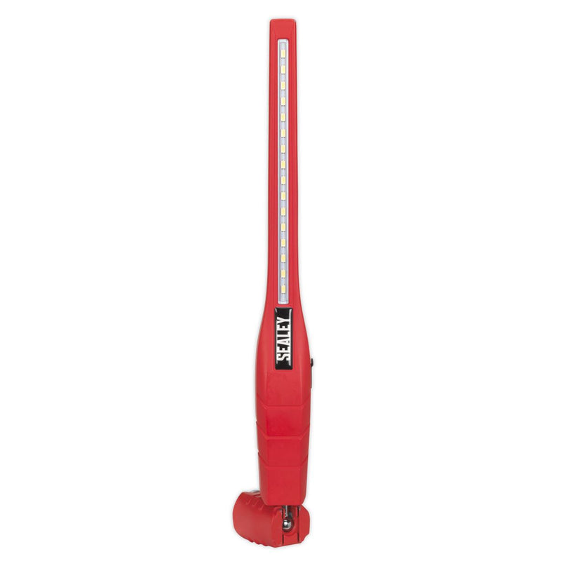 Sealey Rechargeable 360 Slim Inspection Light 8W & 1W SMD LED Red Lithium-ion Sealey - Dynamic Drive