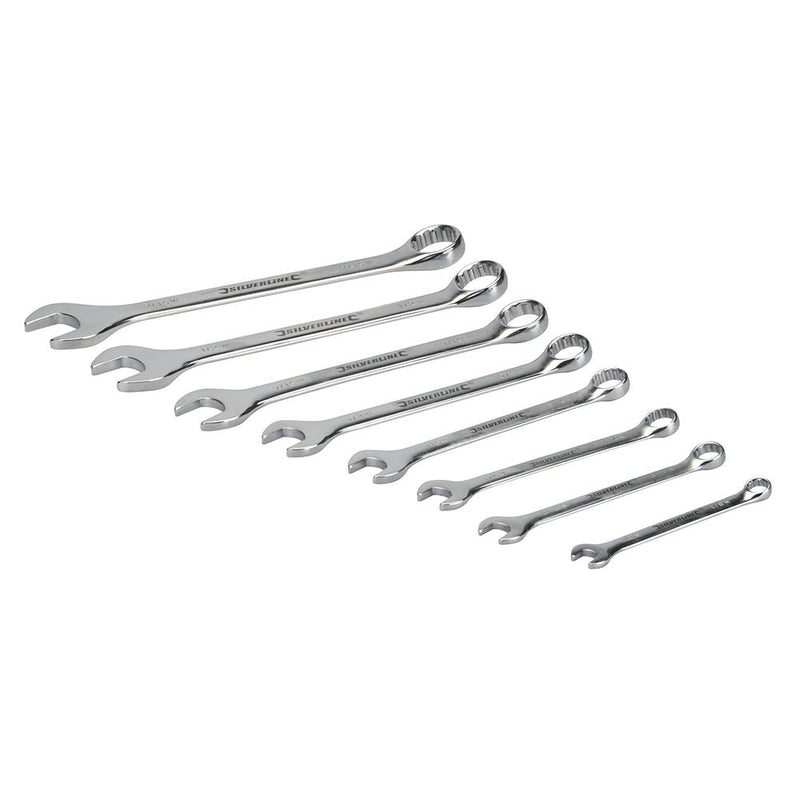 Silverline Whitworth Spanner Set 8pce 1/8 - 9/16" Silverline - Dynamic Drive