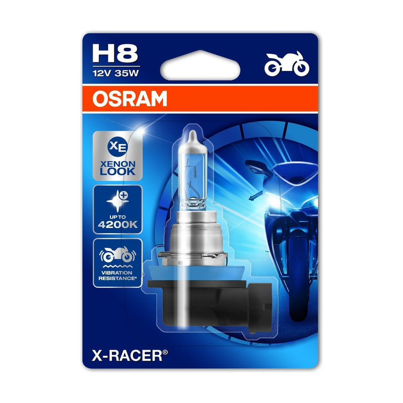 Osram 64212XR-01B Motorcycle Headlamp Bulb, 12 V, Blue/White Osram - Dynamic Drive