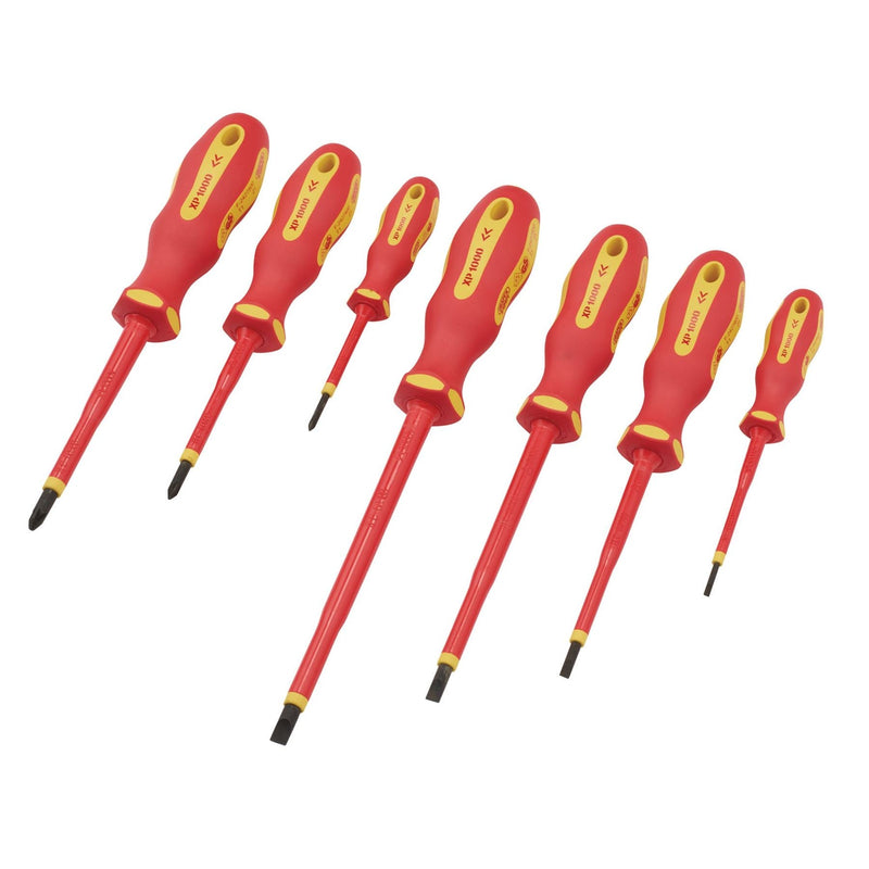 Draper XP1000 VDE Screwdriver Set (7 Piece) 64694 Draper - Dynamic Drive
