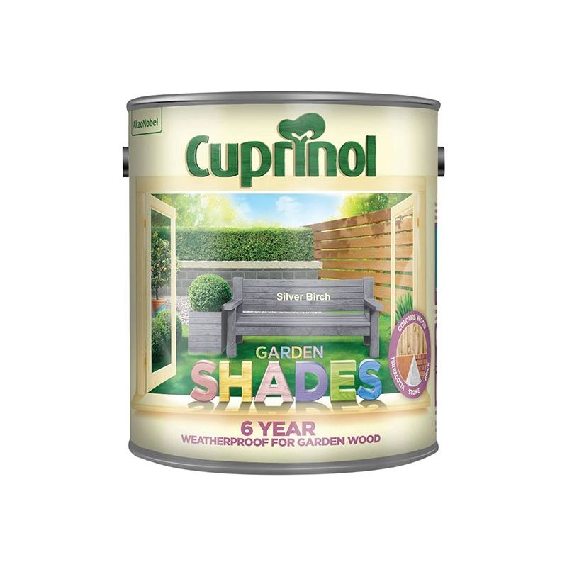 Cuprinol Garden Shades Silver Birch 2.5 litre Cuprinol - Dynamic Drive