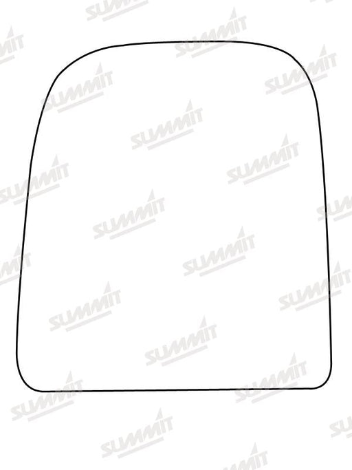 Summit Non-Heated Base Plate With Commercial Mirror Glass fits Iveco Daily 06 on LHS Summit - Dynamic Drive