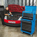 Draper Roller Tool Cabinet, 9 Drawer, 26", Blue 15110 Draper - Dynamic Drive