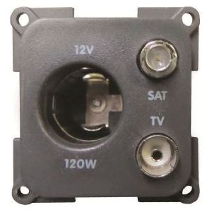 CBE Tv Satellite & Lighter Type Socket Grey X270232B CBE - Dynamic Drive