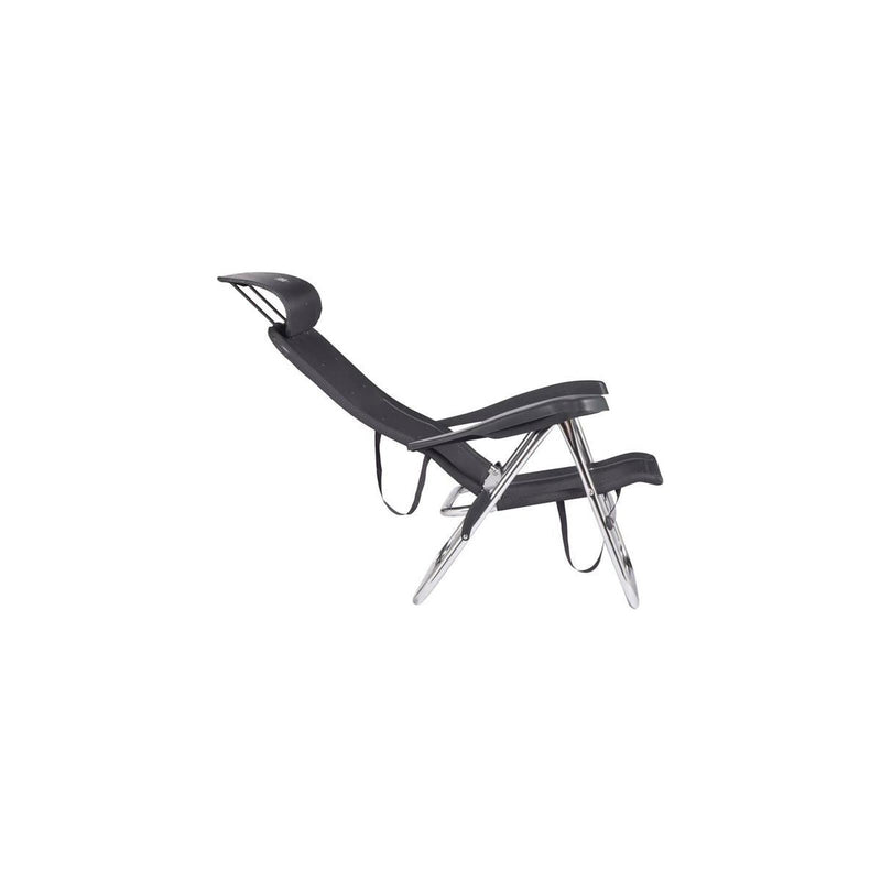Crespo Beach Chair AL/205 Compact Dark Grey Crespo - Dynamic Drive