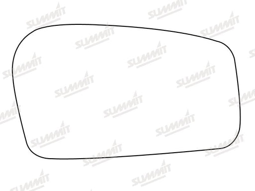 Summit Stick-On Standard Mirror Glass fits Peugeot 806 95 to 02 RHS Summit - Dynamic Drive