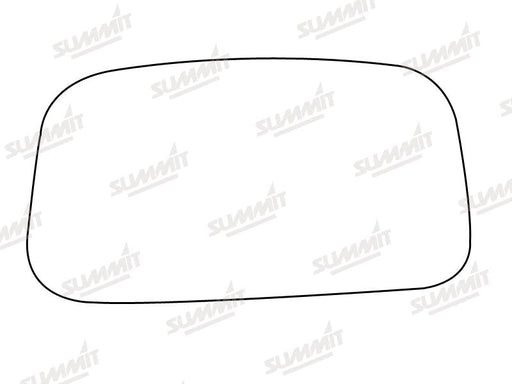 Summit Stick-On Standard Mirror Glass fits Toyota Camry 86 to 90 RHS Summit - Dynamic Drive