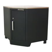 Sealey Stainless Steel Corner Worktop 930mm APMS19 Sealey - Dynamic Drive