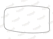 Summit Stick-On Standard Mirror Glass fits Alfa 33 LHS Summit - Dynamic Drive