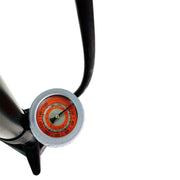 Dunlop Floor Bike Pump With Pressure Gauge Standpump Manometer 11Bar Black Air Dunlop  - Dynamic Drive