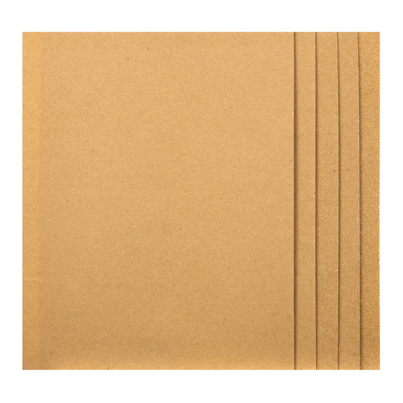 Sealey Glasspaper 280 x 230mm Assorted Pack of 5 CGA Sealey - Dynamic Drive