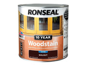 Ronseal 10 Year Woodstain Walnut 750ml Ronseal - Dynamic Drive