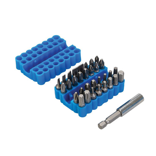 Silverline Screwdriver Bit Set 33pce 25mm SB09 Silverline  - Dynamic Drive