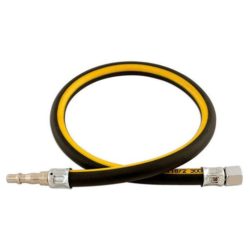Connect Airline Whip Hose 1/4" with Fittings 0.6m 33041 Tool Connection - Dynamic Drive