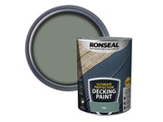 Ronseal Ultimate Protection Decking Paint Sage 5 litre Ronseal - Dynamic Drive