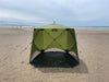 Quest Screen House 4 Mini pop up Gazebo Green Quest - Dynamic Drive