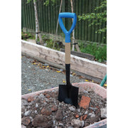 Silverline Wooden Square Head Micro Shovel 700mm Silverline - Dynamic Drive