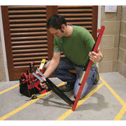 Sealey Fold Down Trestle with Adjustable Legs - Pair FTAL12 Sealey - Dynamic Drive