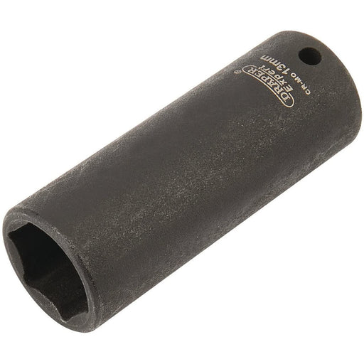 Draper Expert HI-TORQ 6 Point Deep Impact Socket, 1/4" Sq. Dr., 13mm Draper - Dynamic Drive