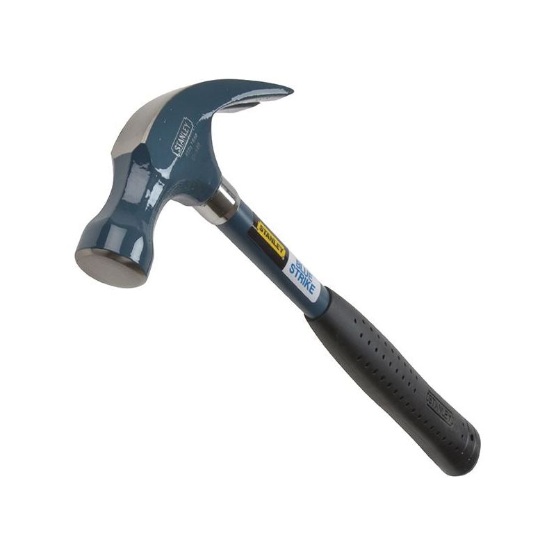 Stanley® Hand Tools Blue Strike Claw Hammer 454g (16oz) STANLEY® Hand Tools - Dynamic Drive