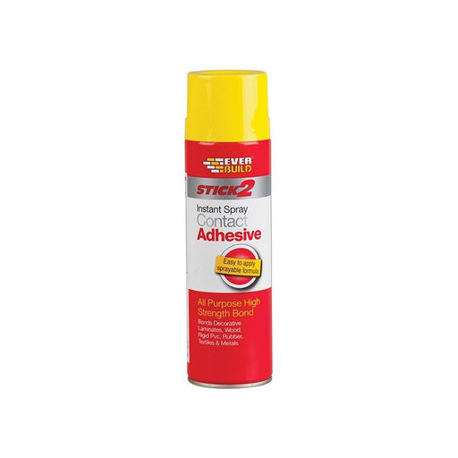Everbuild Sika Stick 2 Spray Contact Adhesive 500ml Everbuild Sika - Dynamic Drive