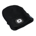 Sealey Beanie Hat 4 SMD LED USB Rechargeable with Wireless Headphones Sealey  - Dynamic Drive