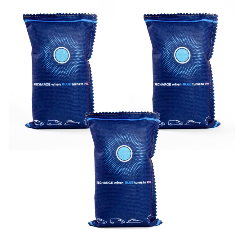3x Car Home Dehumidifier Large Dry Bag Moisture Killer Absorber Pad Reusable Microwave UKB4C - Dynamic Drive