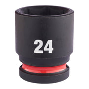Milwaukee Hex Socket Shw 1/2 Std 24mm-1Pc 4932480318 Milwaukee - Dynamic Drive