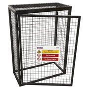 Sealey Safety Cage 3 x 19kg Gas Cylinders GCSC319 Sealey - Dynamic Drive