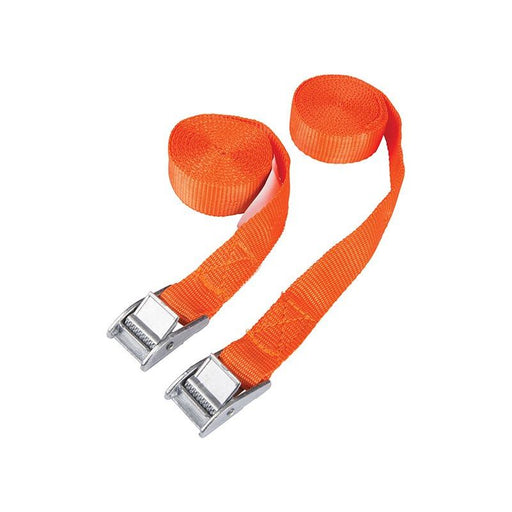 Bluespot Tools Cam Buckle Tie-Down Straps Twin Pack 2.5m BlueSpot Tools - Dynamic Drive