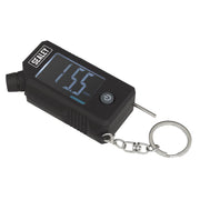 Sealey Digital Tyre Pressure & Tread Depth Gauge with LED TSTPG12 Sealey - Dynamic Drive