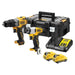 Dewalt Power Tools DCK2111L2T XR Brushless Sub-Compact Twin Pack 12V 2 x 3.0Ah Li-ion DeWALT Power Tools - Dynamic Drive