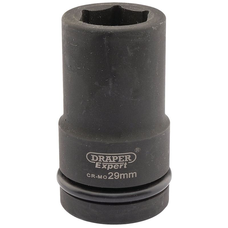 Draper Expert HI-TORQ 6 Point Deep Impact Socket, 1" Sq. Dr., 29mm Draper - Dynamic Drive