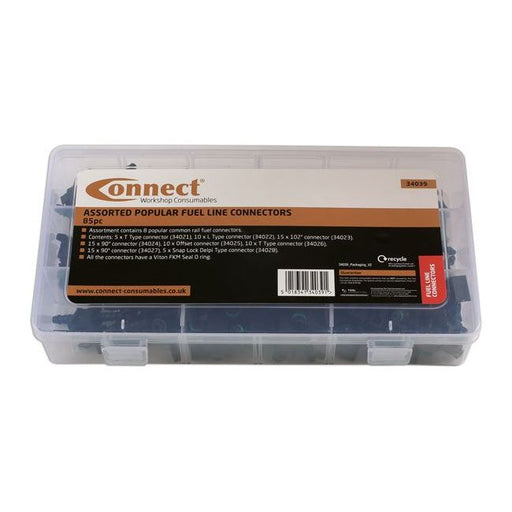 Connect Assorted Fuel Line Leak Off Connectors 85pc 34039 Tool Connection - Dynamic Drive