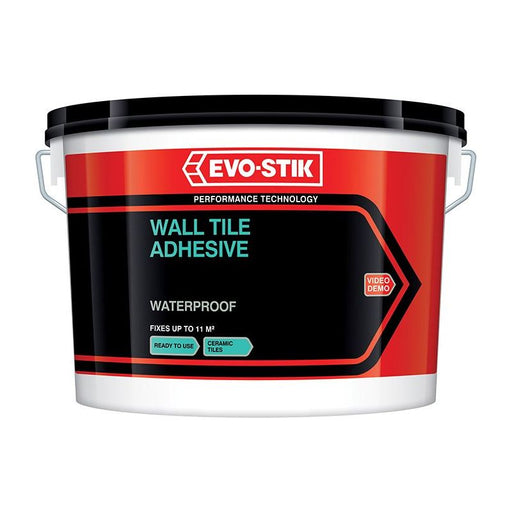 Evo-Stik Waterproof Wall Tile Adhesive 10 litre EVO-STIK - Dynamic Drive