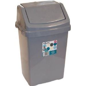 Casa 8L Swing Bin Silver 12080 Casa - Dynamic Drive
