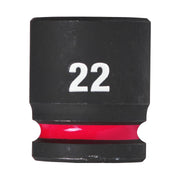 Milwaukee Hex Socket Shw 1/2 Std 22mm-1Pc 4932480316 Milwaukee - Dynamic Drive